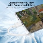 JOYROOM S-CC060A9 60 W USB-C/Typ-C auf USB-C/Typ-C Schnelllade-Datenkabel, Länge: 1 m – Bild 4