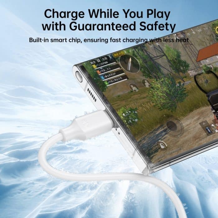 JOYROOM S-CC060A9 60 W USB-C/Typ-C auf USB-C/Typ-C Schnelllade-Datenkabel, Länge: 1 m – Bild 4