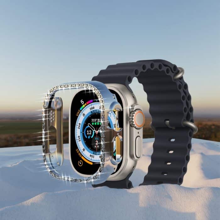 Diamond Hollow PC-Uhrengehäuse, For Apple Watch Ultra 49mm – Bild 3