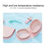 Tragbarer, zusammenklappbarer Ergänzungsfutternapf aus Silikon für den Außenbereich – Bild 3