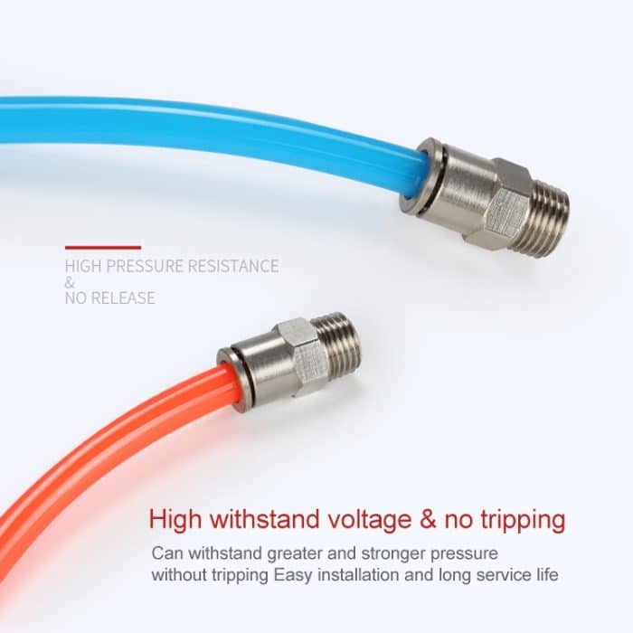 Gerader pneumatischer Schnellverbinder mit Außengewinde von LAIZE aus vernickeltem Kupfer, PC4-01, PC4-02, PC4-M5, PC6-01, PC6-02, PC6-03, PC6-04, PC6-M5, PC8-01, PC8-02, PC8-03, PC8-04, PC10-01, PC10-02, PC10-03, PC10-04, PC12-01, PC12-02, PC12-03... – Bild 6