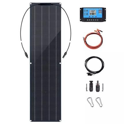 PV-System-Solarpanel, 50W Single Board with 40A Controller, 50W Single Board, 100W Dual Board with 40A Controller, 100W Dual Board