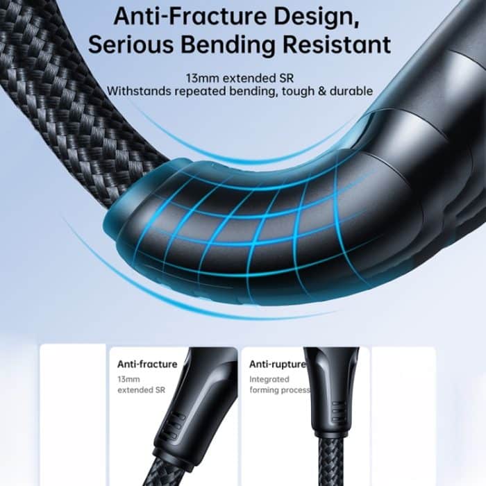 JOYROOM 3A USB-auf-Typ-C-Schnelllade-Datenkabel der Surpass-Serie – Bild 3