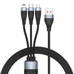 ADC-008 66 W USB auf USB-C/Typ-C + 8 Pin + Micro USB 3 in 1 voll kompatibles Schnelllade-Datenkabel