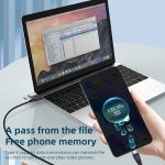 ADC-008 66 W USB auf USB-C/Typ-C + 8 Pin + Micro USB 3 in 1 voll kompatibles Schnelllade-Datenkabel – Bild 7