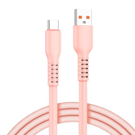 ADC-014 6A USB-auf-USB-C/Typ-C-Flüssigsilikon-Datenkabel