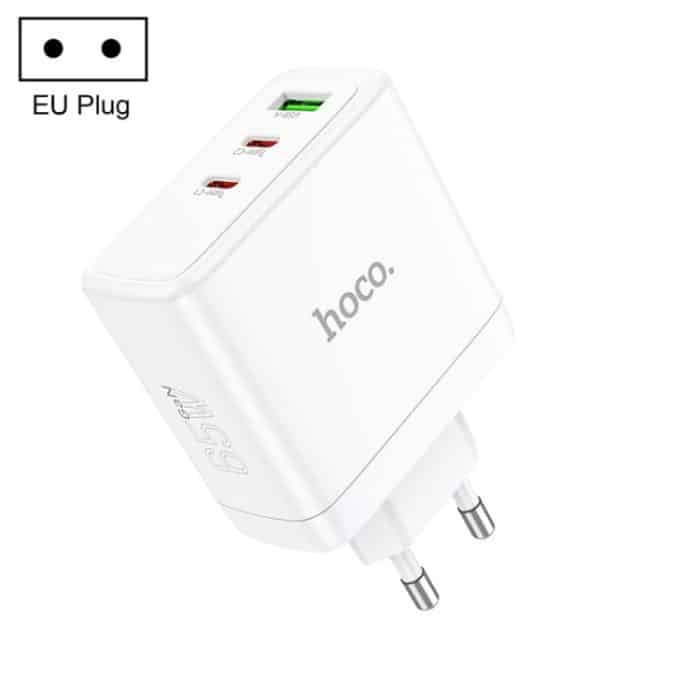 hoco N30 Glory PD 65W USB+ Dual USB-C/Typ-C Schnittstelle Schnelllade-Ladegerät – Bild 1