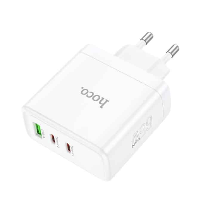 hoco N30 Glory PD 65W USB+ Dual USB-C/Typ-C Schnittstelle Schnelllade-Ladegerät – Bild 2