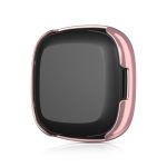 Zweireihiges, ausgehöhltes, einfarbiges Diamant-Galvanik-Uhrengehäuse, For Fitbit Versa 4 – Bild 4