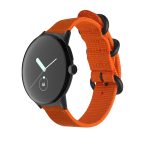 Uhrenarmband mit gewebter Nylon-Stahlschnalle, For Google Pixel Watch