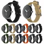 Uhrenarmband mit gewebter Nylon-Stahlschnalle, For Google Pixel Watch – Bild 2