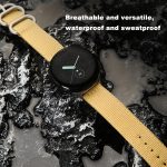 Uhrenarmband mit gewebter Nylon-Stahlschnalle, For Google Pixel Watch – Bild 7