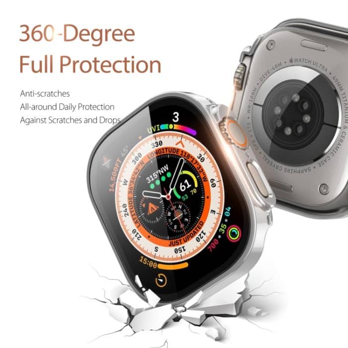 Galvanisiertes PC-Uhrengehäuse von DUX DUCIS, For Apple Watch Ultra 49mm PC Case – Bild 3