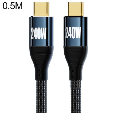 PD 240 W Typ-C-auf-Typ-C-Schnellladedatenkabel