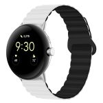 Magnetisches Silikon-Uhrenarmband mit umgekehrter Schnalle, For Google Pixel Watch