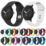 Einfarbiges Silikon-Uhrenarmband mit umgekehrter Schnalle, For Google Pixel Watch – Bild 2
