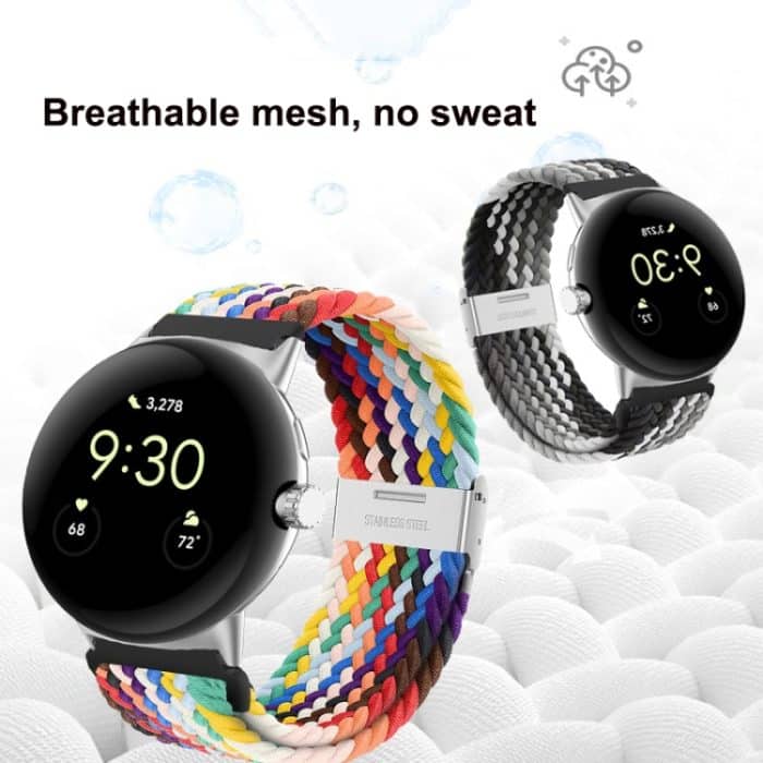Nylon-Uhrenarmband mit Metallschnalle, For Google Pixel Watch – Bild 5