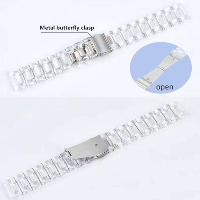 Dreiperlen-Harz-Uhrenarmband, For Google Pixel Watch – Bild 5