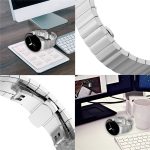 Uhrenarmband aus Metall mit einer Perle und Butterfly-Schnalle, For Google Pixel Watch – Bild 4