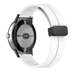 Einfarbiges Silikon-Uhrenarmband mit Faltschließe, For Google Pixel Watch