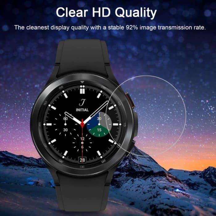 0,26 mm 2,5D 9H Displayschutzfolie aus gehärtetem Glas für Uhren, For Samsung Galaxy Watch4 Classic 46mm, For Samsung Galaxy Watch4 40mm – Bild 6