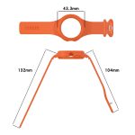 Integriertes Uhrenarmband aus Silikon mit Lederstruktur, For Google Pixel Watch – Bild 4