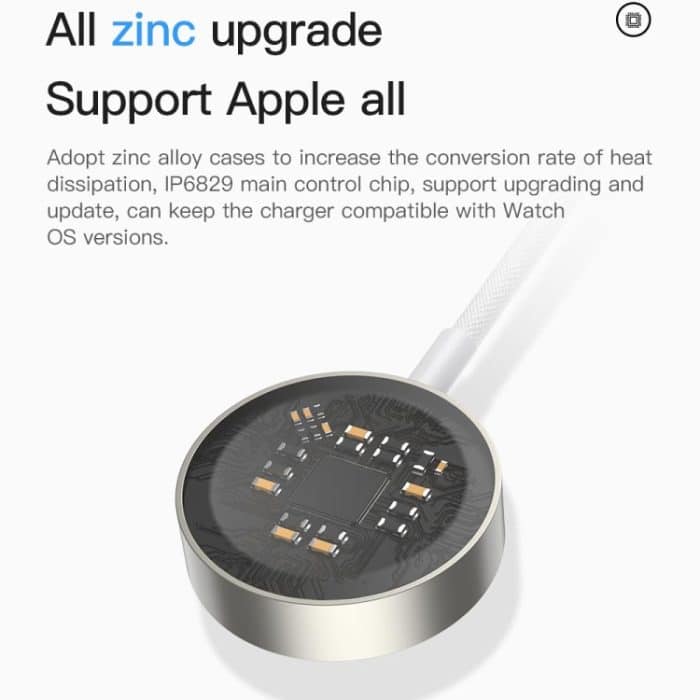 TOTUDESIGN CACW-073 USB-C / Typ-C Uhren-Geflechtdraht-Magnetladegerät, CACW-073 – Bild 6