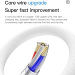 TOTUDESIGN CACW-073 USB-C / Typ-C Uhren-Geflechtdraht-Magnetladegerät, CACW-073 – Bild 7