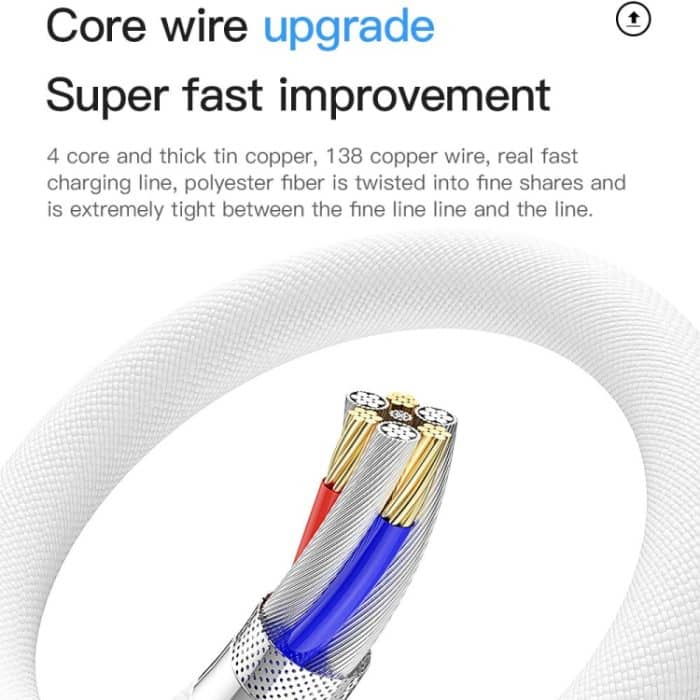 TOTUDESIGN CACW-073 USB-C / Typ-C Uhren-Geflechtdraht-Magnetladegerät, CACW-073 – Bild 7