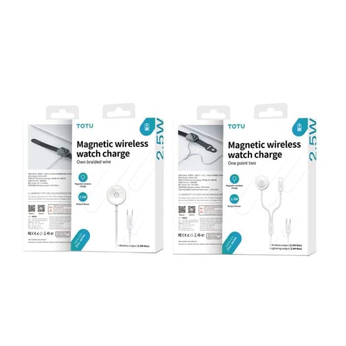 TOTUDESIGN CACW-073 USB-C / Typ-C Uhren-Geflechtdraht-Magnetladegerät, CACW-073 – Bild 9