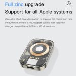 Für Apple Watch TOTUDESIGN Watch kabelloses magnetisches Ladegerät, USB-A, USB-C / Type-C, 8 Pin – Bild 5