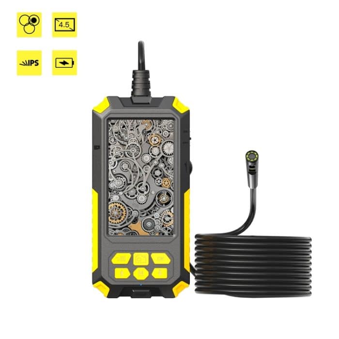 P50 4,5-Zoll-Endoskop mit drei Kameras und Bildschirm, 2m, 5m, 10m – Bild 5