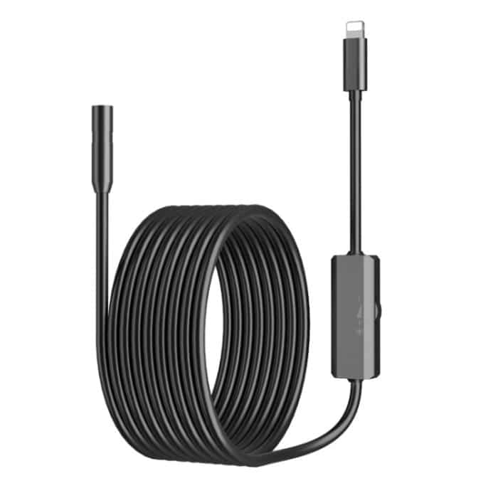 AN112 IP68 8LEDS 8mm Industrievideoskop für 8-Pin, 1m Flexible Line, 2m Flexible Line, 3.5m Flexible Line, 5m Flexible Line, 10m Flexible Line, 1m Hard Line, 2m Hard Line, 3.5m Hard Line, 5m Hard Line, 10m Hard Line – Bild 1