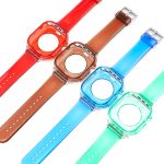 Glacier Jelly Uhrenarmband mit transparentem TPU-Gehäuse, For Apple Watch Ultra 49mm – Bild 4