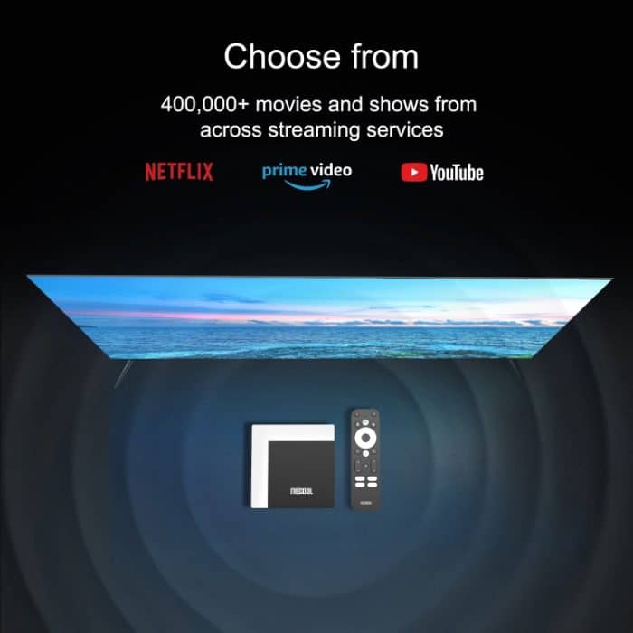 MECOOL KM7 Plus Android 10.0 Smart-TV-Set-Top-Box, Amlogic S905Y4 Quad Core, 2 GB + 16 GB, US Plug, UK Plug, EU Plug, AU Plug – Bild 7