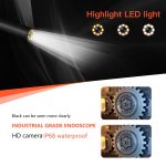 P130 4,3-Zoll-Dreifachkamera mit Bildschirmendoskop, 2m, 5m, 10m – Bild 6