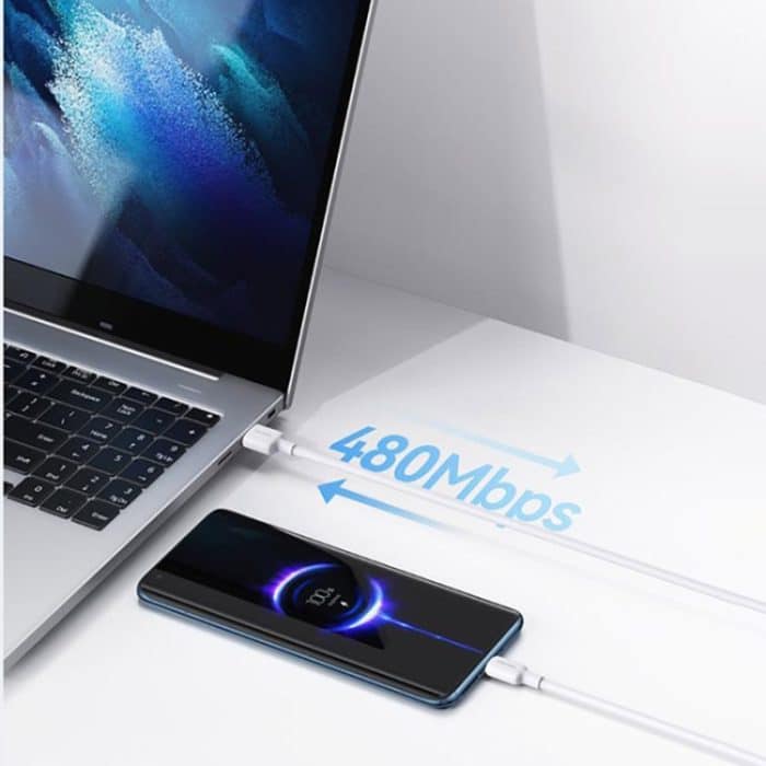 USAMS US-SJ601 U84 USB-auf-USB-C/Typ-C 3A Ladedatenkabel – Bild 6