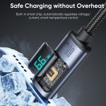 JOYROOM S-AC066A16 6A USB-auf-USB-C/Typ-C-Digitalanzeige-Schnellladedatenkabel – Bild 2