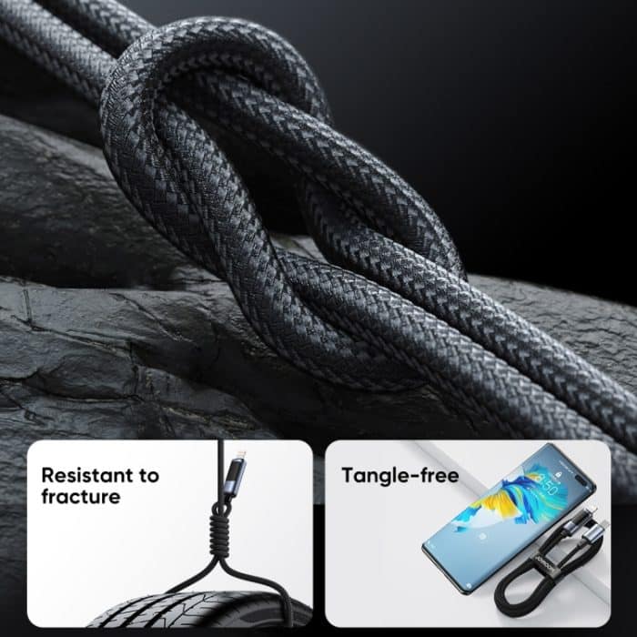 JOYROOM S-AC066A16 6A USB-auf-USB-C/Typ-C-Digitalanzeige-Schnellladedatenkabel – Bild 6