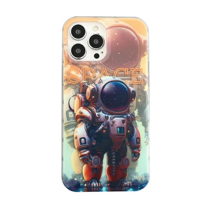 Beidseitige, mattierte IMD-Astronauten-Telefonhülle, For iPhone 13 Pro, For iPhone 13 Pro Max, For iPhone 12, For iPhone 12 Pro, For iPhone 12 Pro Max – Bild 1