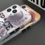 Beidseitige, mattierte IMD-Astronauten-Telefonhülle, For iPhone 13 Pro, For iPhone 13 Pro Max, For iPhone 12, For iPhone 12 Pro, For iPhone 12 Pro Max – Bild 3