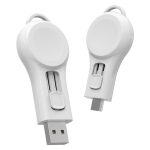 Tragbares kabelloses USB-Ladegerät mit magnetischer Saugfunktion, USB – Bild 2