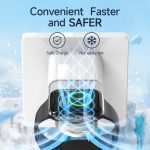 Tragbares kabelloses USB-Ladegerät mit magnetischer Saugfunktion, USB – Bild 5