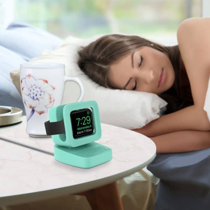 Für Apple Watch 44/42/40/38 mm Retro-Uhrenständerhalter – Bild 5