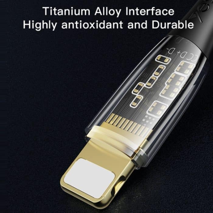 YESIDO CA102 PD 20W USB-C / Typ-C auf 8-poliges geflochtenes Ladedatenkabel – Bild 5