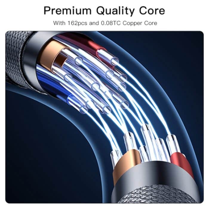 YESIDO CA102 PD 20W USB-C / Typ-C auf 8-poliges geflochtenes Ladedatenkabel – Bild 6