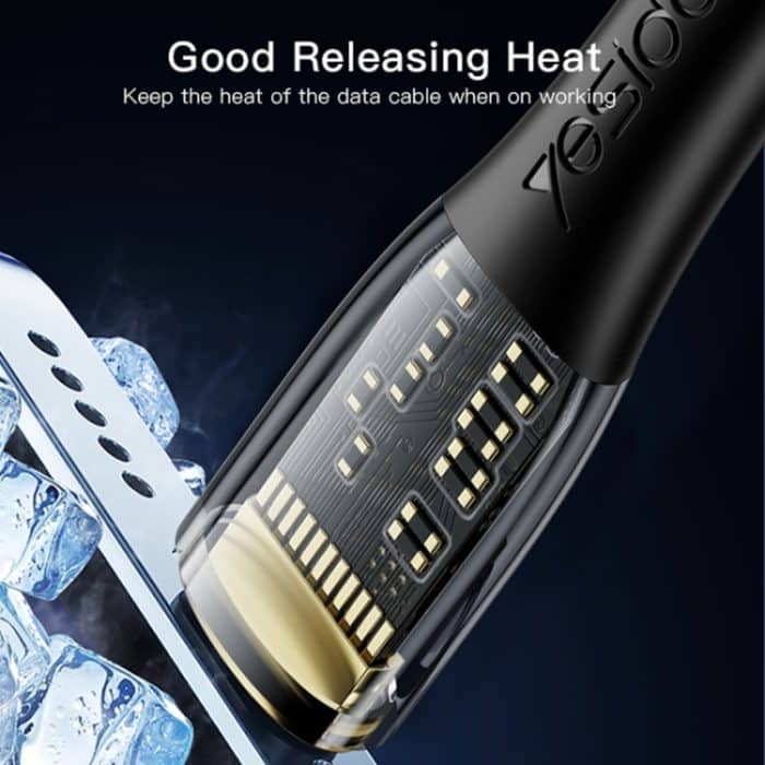 YESIDO CA102 PD 20W USB-C / Typ-C auf 8-poliges geflochtenes Ladedatenkabel – Bild 7