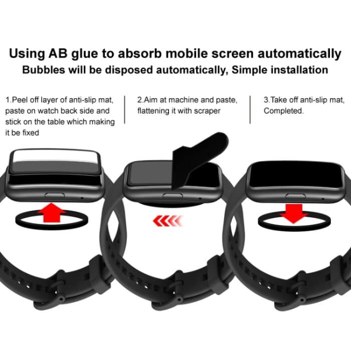 IMAK Plexiglas HD Uhrenschutzfolie, For Xiaomi Mi Band 8 – Bild 6