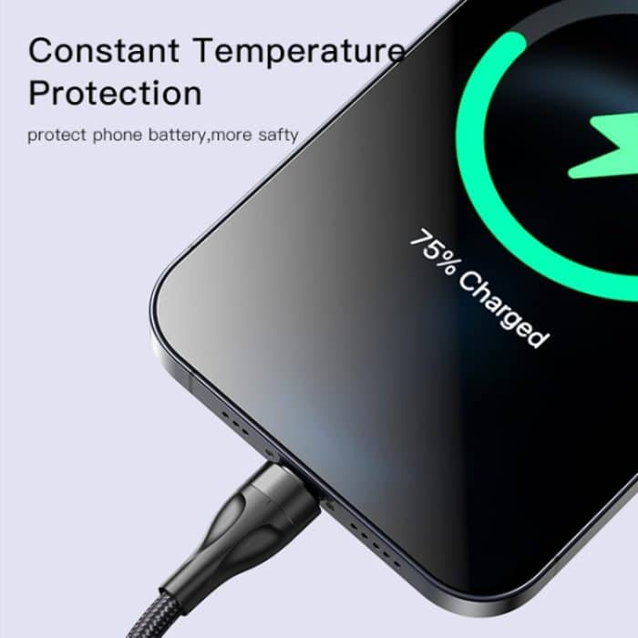 YESIDO CA111 1,2 m 4A USB auf Dual Type-C + Dual 8 Pin Ladekabel – Bild 5