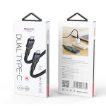 YESIDO CA108 1,2 m 60 W USB-C/Typ-C auf Typ-C OD0,6 Ladedatenkabel – Bild 11